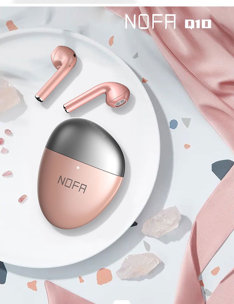nofa q10 hifi音质蓝牙耳机 铁灰色
