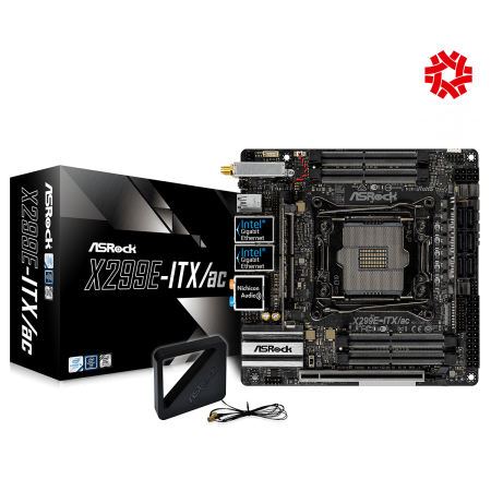 華擎 X299E-ITX 主板 TYPE-C USB 3.1 WiFi 藍(lán)牙
