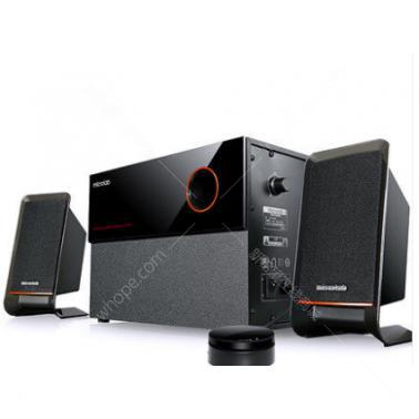 麥博 M200紀(jì)念 音響 黑色 線控操作 功率:40W 2.5英寸高音 5英寸高音 接口：3.5ST公插；3.5ST母座 輸出接口：紅白2RCA