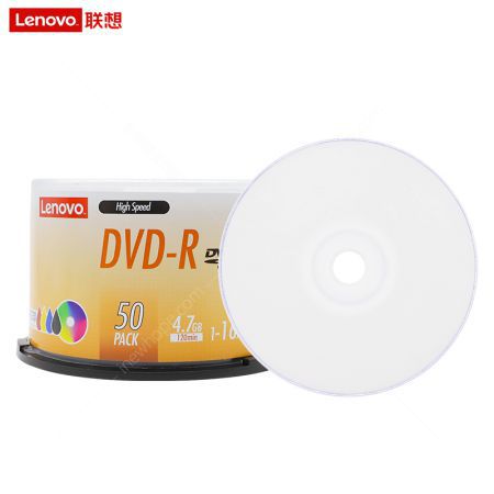 聯(lián)想 檔案系列 可打印DVD-R空白光盤 4.7G 50片桶裝