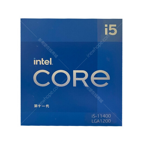 英特尔 i5-11400 盒装cpu lga1200/6核12线程/2.6ghz