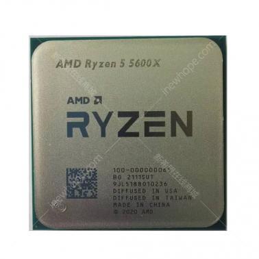 AMD銳龍 Ryzen5 5600X(AM4/六核/十二線程/3.7GHz/32M緩存/7nm/65W） 散片CPU處理器