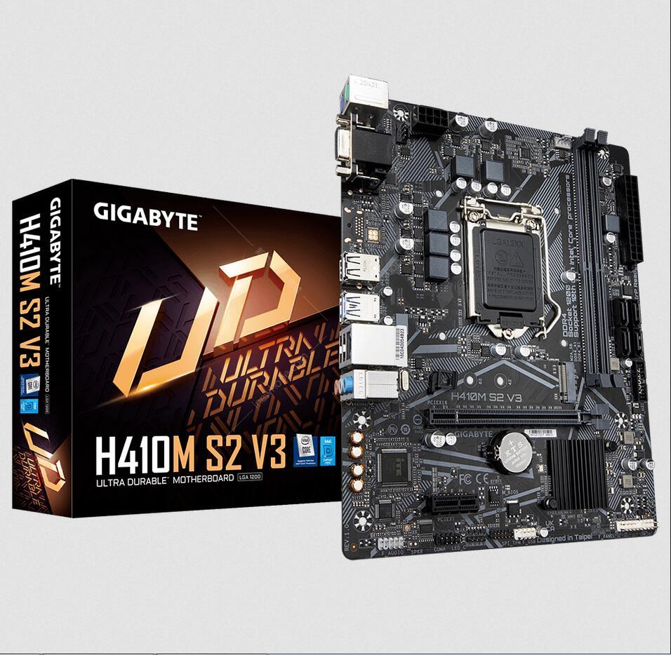 技嘉h410m s2 v3 主板 intel h410 lga 1200_主板_台式机配件_电脑