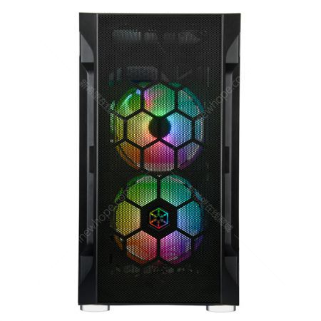 銀欣 法拉迷你H1 M 黑色 MATX小機(jī)箱 支持240水冷/標(biāo)配120mm風(fēng)扇/長顯卡