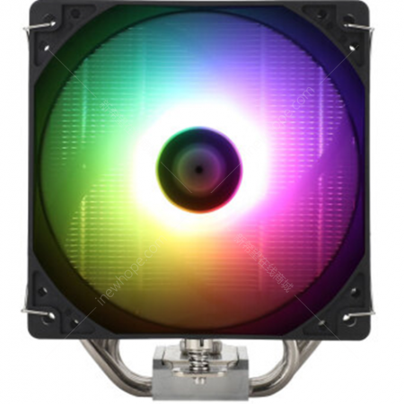 利民 AX120R SE ARGB 4熱管 CPU風(fēng)冷散熱器 多平臺 4熱管銅底鏡面 黑色 多平臺 支持 115x 1700 AMD 