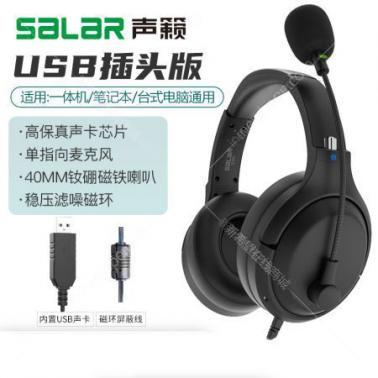 聲籟 E39 TEENC教考頭戴式耳機(jī)有線主動(dòng)降噪學(xué)英語(yǔ)聽(tīng)力考試中考學(xué)習(xí)網(wǎng)課人機(jī)對(duì)話(huà)USB耳麥帶話(huà)筒【帶麥-內(nèi)置聲卡】USB接口 主動(dòng)降噪 教學(xué)考試
