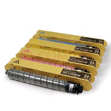 理光 MP C2503C 黑色和MP C2503LC(3個(gè)彩色)一套4支 碳粉盒 適用MP C2003SP/C2503SP/C2011SP/C2004SP/C2504SP/IM C2