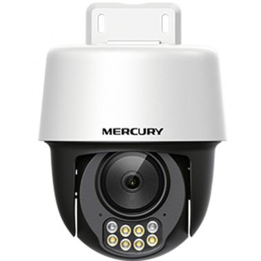 水星（MERCURY） MIPC3286W-4 雙向語音300萬紅外全彩室外無線云臺球型攝像機(jī)