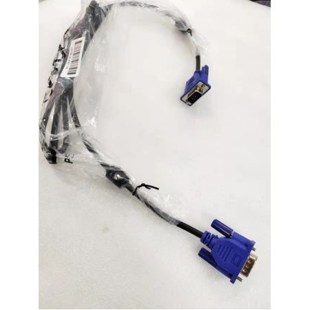 中性 真正原裝拆機(jī)VGA線 3+6 VGA高清線工程級VGA線纜 臺式主機(jī)筆記本電腦接顯示器投影儀高清視頻轉(zhuǎn)接線延長線 銅芯1.5米