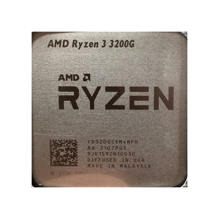 AMD銳龍 Ryzen3 3200G(AM4/4核4線程/3.6GHz/65W) 散片CPU處理器