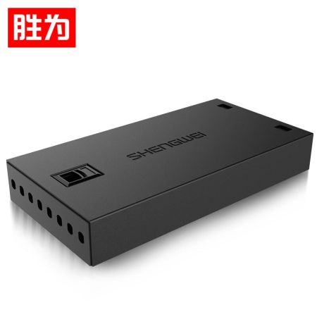 勝為 FBO-108Y 光纜終端盒 尾纖光纜熔接盒 8口單模多模SC/LC接口 通用光纖續(xù)接盤尾纖出線盒 黑