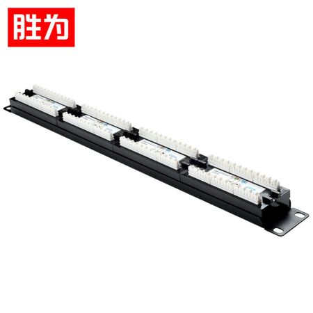 勝為 NDF-624 六類千兆網(wǎng)絡(luò)配線架 工程級(jí) 24口 1U機(jī)架式高端鍍金
