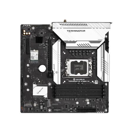 銘瑄 (MAXSUN) MS-終結(jié)者 B760M D4 WIFI 支持DDR4 CPU 12490F/13400F/13600KF（Intel B760/LGA 1700）