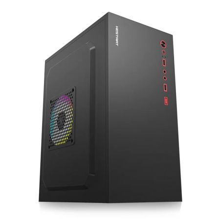 黑石塔 小核彈 商務(wù)小機(jī)箱USB2.0X2 機(jī)箱硬盤x1 固態(tài)硬盤x1支持M-ATX ITX主板
