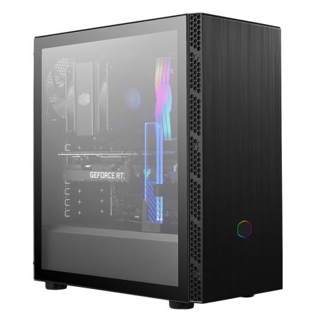 酷冷至尊 MB600LV2(智瞳)中塔機(jī)箱 ATX主板/鋼玻側(cè)板/拉絲前面板/獨(dú)立電源倉