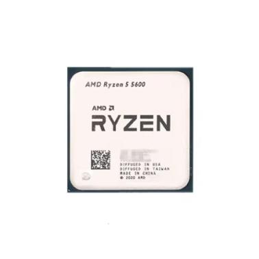 AMD銳龍 Ryzen系列5 5600(AM4/六核十二線程/3.5GHz/32M緩存/7nm/65W) 散片CPU處理器 
