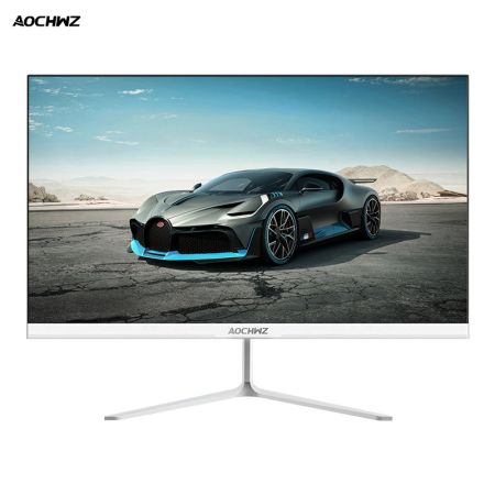 冠捷捍衛(wèi)者 E52453 23.8寸顯示器 IPS屏無邊框 VGA+HDMI雙接口 全新屏保無亮點(diǎn) 支持壁掛 白色
