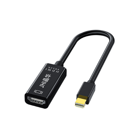 晶華 Z615 miniDP轉HDMI轉換器 4K版 黑色