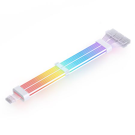 喬思伯 彩虹橋DY-2 12+4pin 顯卡霓虹線 12VHPWR顯卡發(fā)光延長線/5V ARGB 神光同步