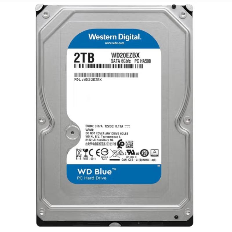 西部數(shù)據(jù)(WD) 藍盤 2TB SATA6Gb/s 7200轉(zhuǎn)256M 臺式機硬盤(WD20EZBX)