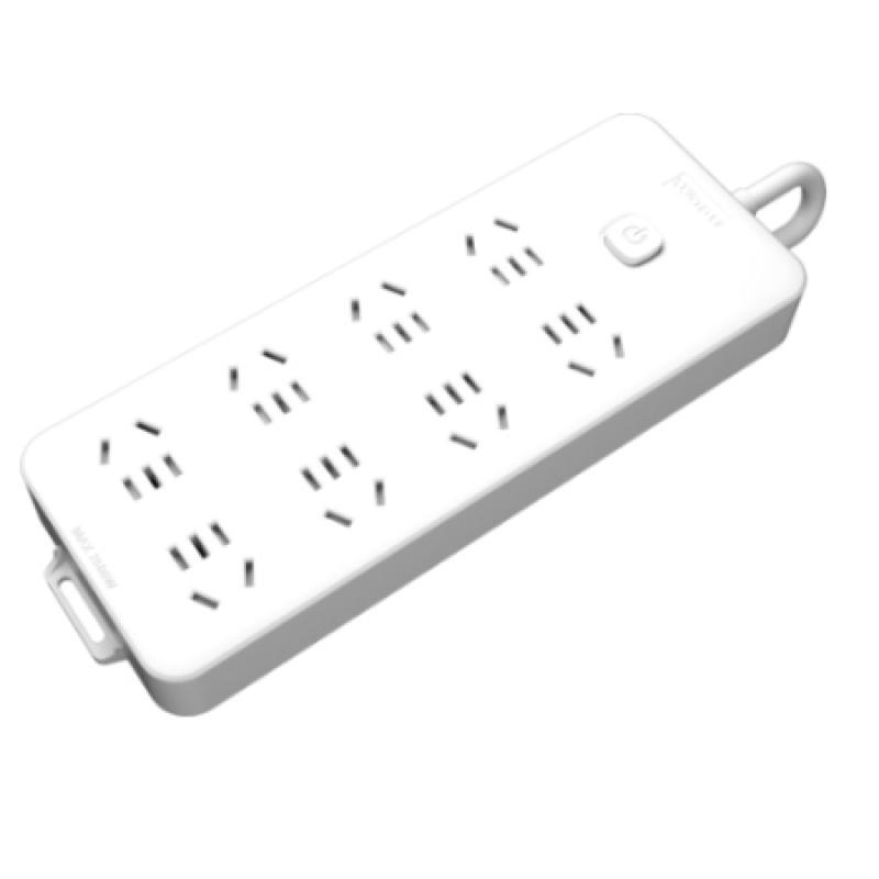 沃浦 CP800 八位總控延長線插座 8*五孔 2500W 線長5米 8個五孔 3*10電源線