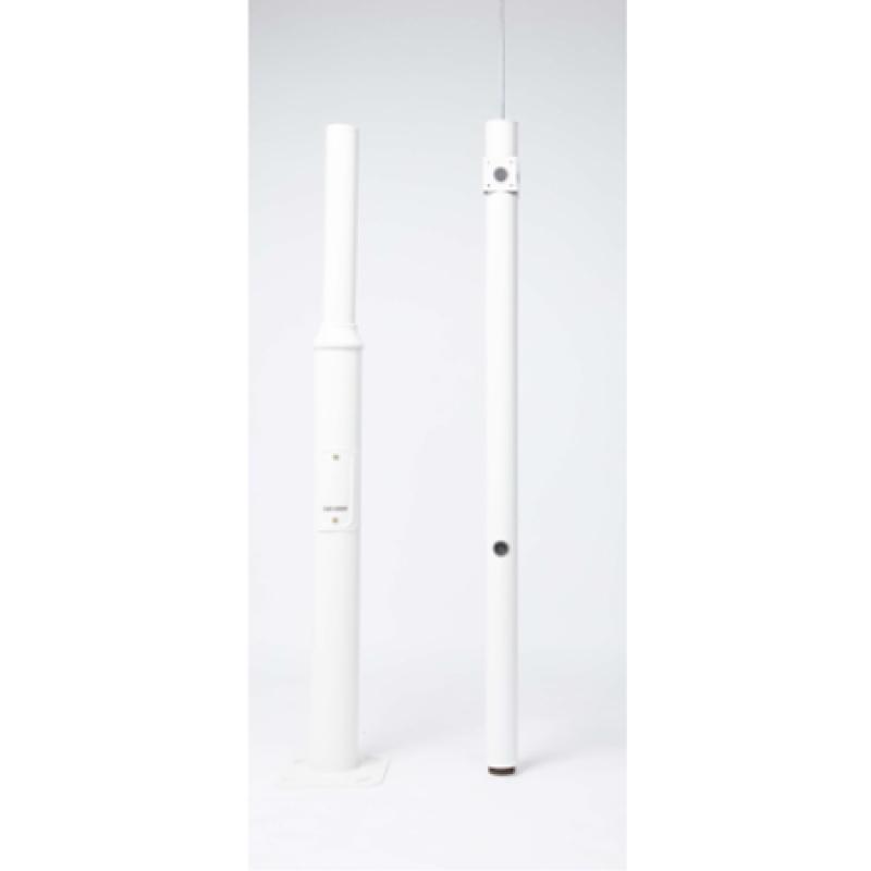 ?？低?DS-L4500/300-TJ 4.5米組合立桿 4.5米立桿 下桿直接114mm，上桿直徑76mm，鋼管壁厚1.8mm