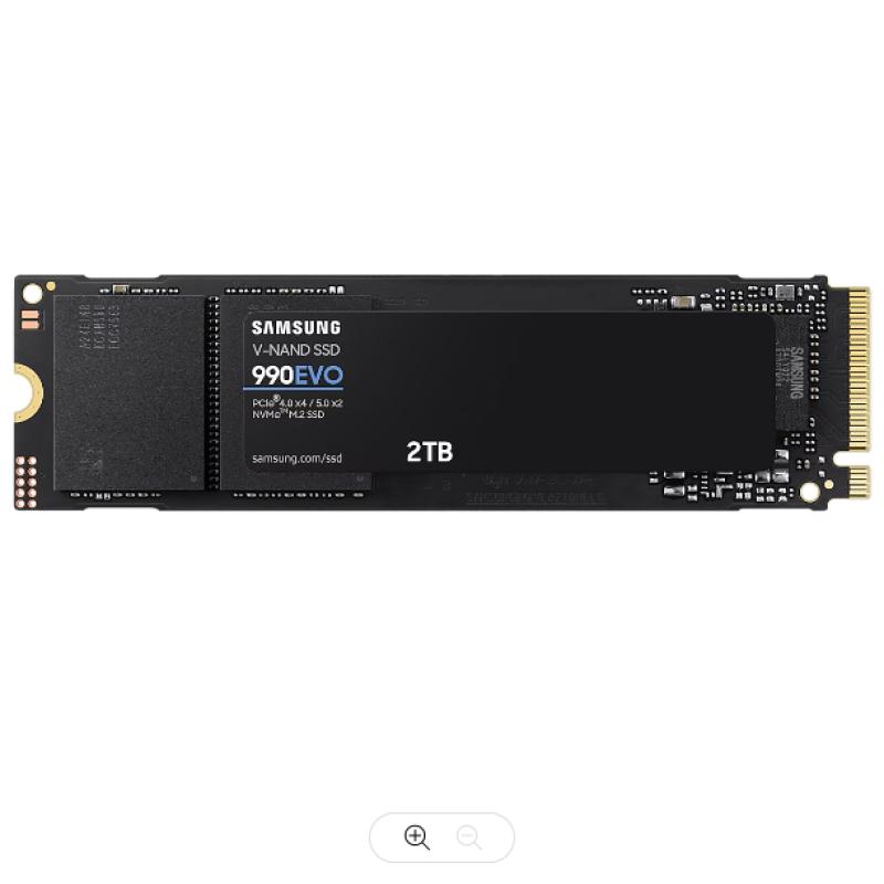 三星(SAMSUNG) 990EVO系列 2TB M.2 2280 NVMe PCIe 4.0 固態(tài)硬盤
