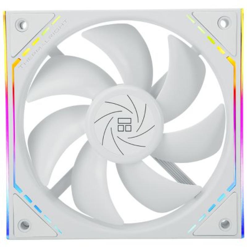 利民（Thermalright）TL-M12 12CM 性能級(jí)風(fēng)壓扇   1500R轉(zhuǎn)速PWM TL-M12白框白葉 光圈風(fēng)扇