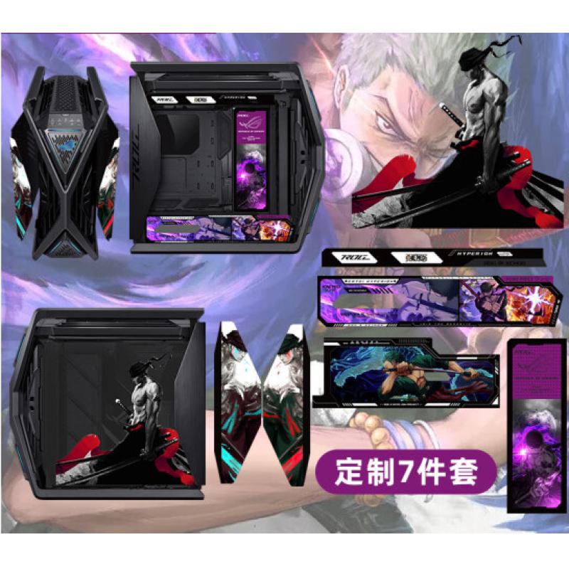 華碩（ASUS）ROG GR701 創(chuàng)世神機(jī)箱 黑色 UV打印+定制燈板