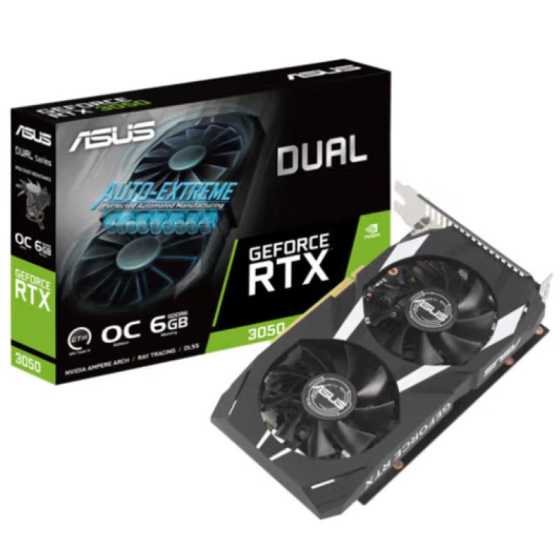 華碩（ASUS）DUAL-RTX3050-O6G 雪豹系列顯卡