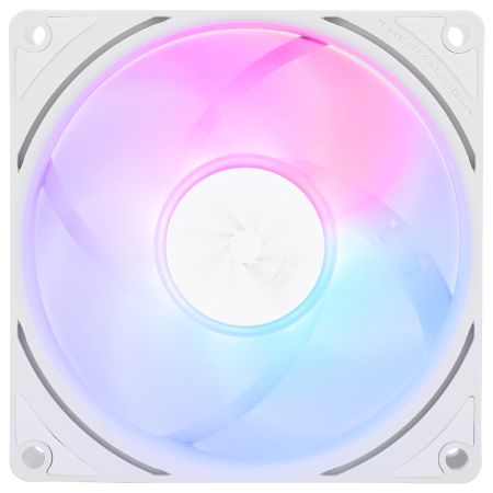 Thermalright(利民) TL-P9W-S白色 9cmPWM機(jī)箱散熱風(fēng)扇 2200轉(zhuǎn)速PWM S-FDB軸承 4PIN PWM 幻彩風(fēng)扇ARGB