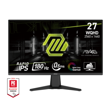 微星MAG 275QF 27英寸 2K 180Hz 電競高刷顯示器 商用辦公電腦顯示屏