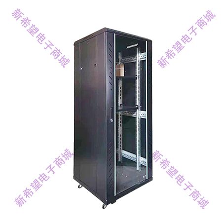 加厚圖騰款 T1B款 網(wǎng)絡(luò)機柜 27U 圖騰款機柜 1.4米機柜 27U*600*600 立柱2.0框架1.3