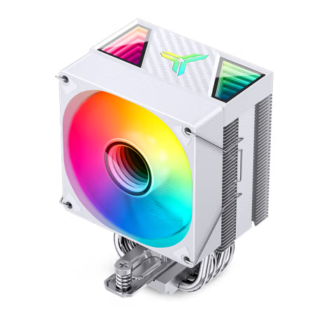 喬思伯CR1400 V2 ARGB白色版 鍍鎳4銅管9225ARGB PWM風(fēng)扇133毫米高度