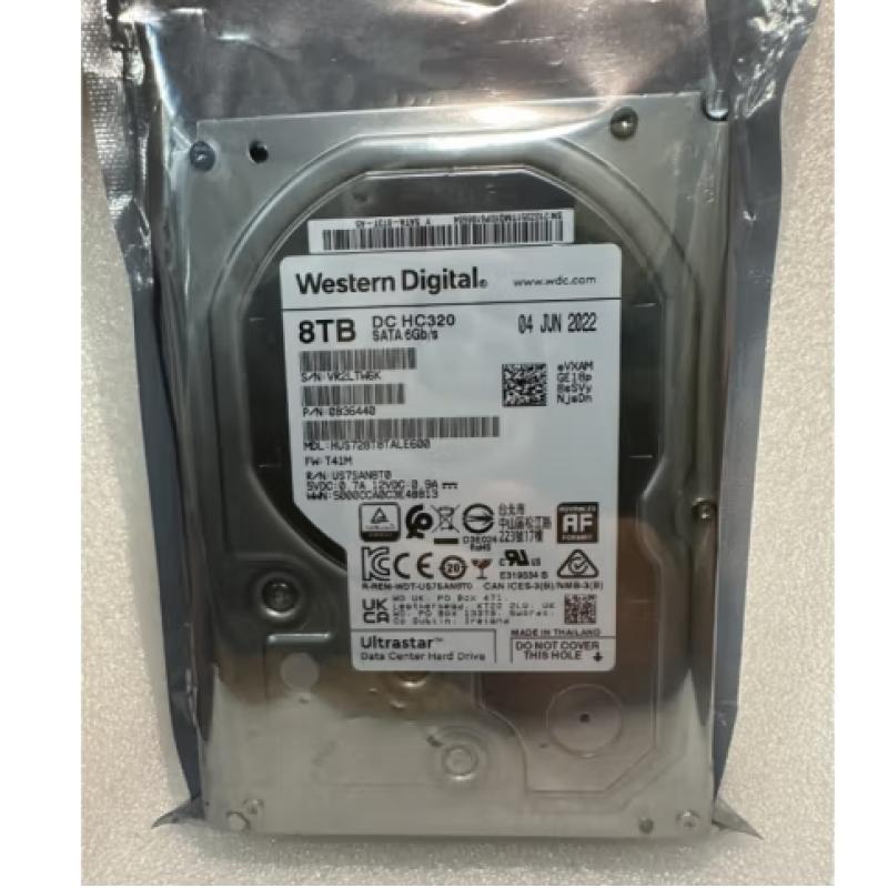 西部數(shù)據(jù)(WD) HC320 8TB SATA6GB/s 7200轉(zhuǎn) 256M 企業(yè)級硬盤(HUS728T8TALE600)