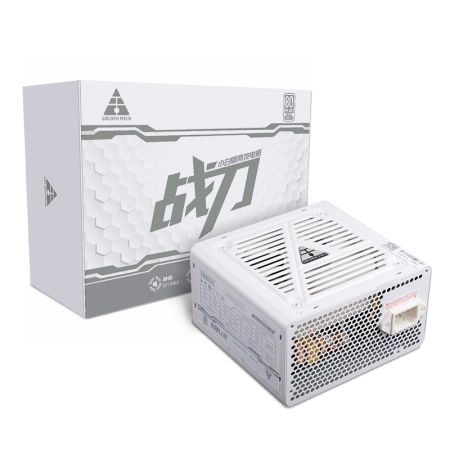 金河田（Golden field）戰(zhàn)刀700 白色 額定650W 80PLUS 銅牌直出電源