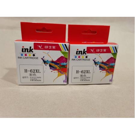 印之家 HP62XL彩色高容墨盒帶芯片適用 HPOfficeJet200 250 258 5744 5745 5746 8040 804 5%480頁