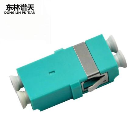 東林譜天 PT-944 OM3萬兆法蘭 LC法蘭耦合器雙工法蘭光纖適配器 LC-LC光纖對接頭 ODF法蘭
