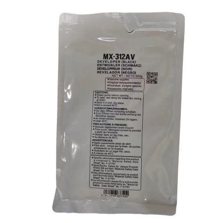 葉之盟  夏普MX-312AV載體 300g 適用于；夏普MX-312AV載體M2608 M3108 M3508 M2628NU鐵粉M260 M261N M310 M311N復(fù)印機顯影倉 顯影劑 MX312載體