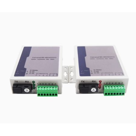 束烽通信SF-RS485/422/232 三合一數據光端機485/422/232光纖延長器
