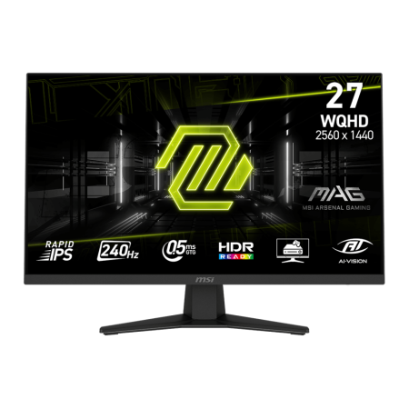 微星（MSI）MAG 274QF X24黑刃 27英寸Rapid IPS面板 2K 240Hz HDR 0.5ms響應(yīng) 電競(jìng)游戲顯示器 新品 濾藍(lán)光不閃屏
