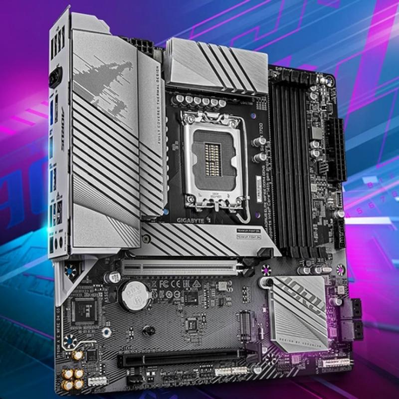 技嘉（GIGABYTE）小雕WIFI B760M AORUS ELITE WIFI6E DDR4 GEN5 主板 支持CPU 1390013700KF (Intel B760/LGA 1700) 
