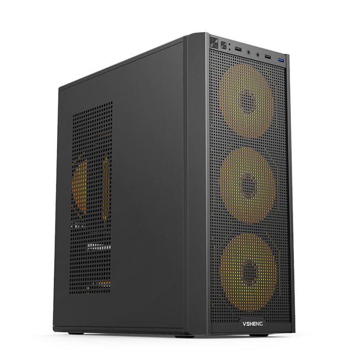 威盛 X79 商務(wù)機(jī)箱 黑色 支持E-ATX305x320MM(雙CPU)/ATX/M-ATX/ITX主板