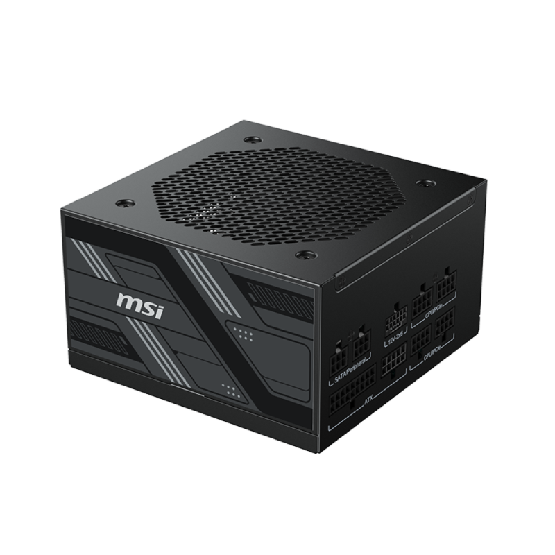 MSI微星PAG G750LS PCIE5   額定750W金牌全模組電腦電源ATX3.1/原生16PIN/鍍錫銅壓紋線 額定750W金牌全模組電腦電源ATX3.1/原生16PIN/鍍錫銅壓紋線/適配5060顯卡/5070顯卡