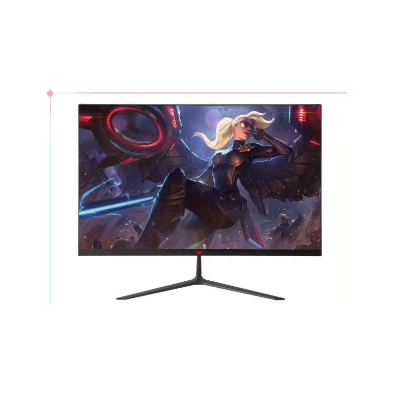 WE(玩鱷電競)D2418  24英寸直面黑色 1K 180HZ  無邊框顯示器 HDMI+VGA雙接口 央視播出品牌 三年質保