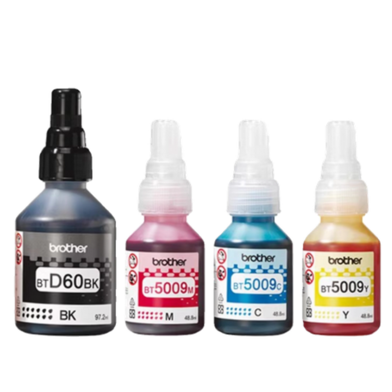 兄弟5009藍(lán)色墨水  拆機(jī)墨水（單支） 適用機(jī)型: DCP-T220/DCP-T310/DCP-T420W/DCP-T425/WDCP-T510W/DCP-T710W/DCP-T910DW//HL-T4000DW墨水 無包裝盒