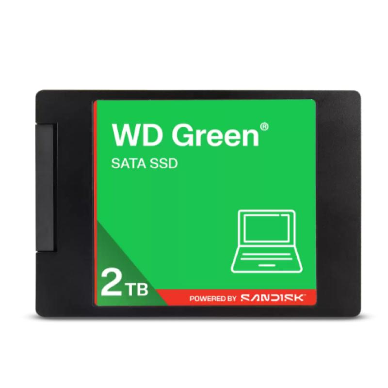 閃迪WD Green 綠盤 2TB 2.5英寸 SATA3 固態(tài)硬盤