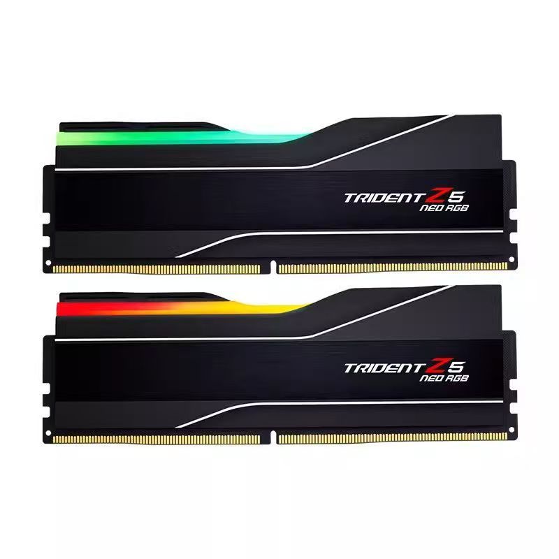 芝奇焰鋒戟32G(16G*2)套裝 6000Mhz C28 黑 AMD EXPO專用臺式ARGB內(nèi)存
