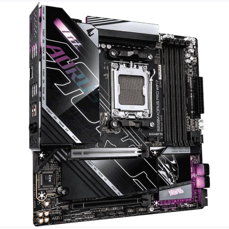 技嘉（GIGABYTE）電競(jìng)雕B850M AORUS PRO WIFI7主板DDR5支持AMD CPU AM5 9700X 9950X 9900X 9600X暢玩三角洲行動(dòng)