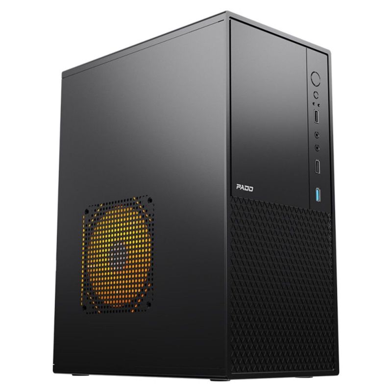 半島鐵盒 商擎U3 商務小機箱 黑色 M-ATX / ITX 硬盤兼容：SSD*1/SSD*2，HDD*1/HDD*2 CPU散熱器限高148mm，顯卡限長250mm 風扇兼容：